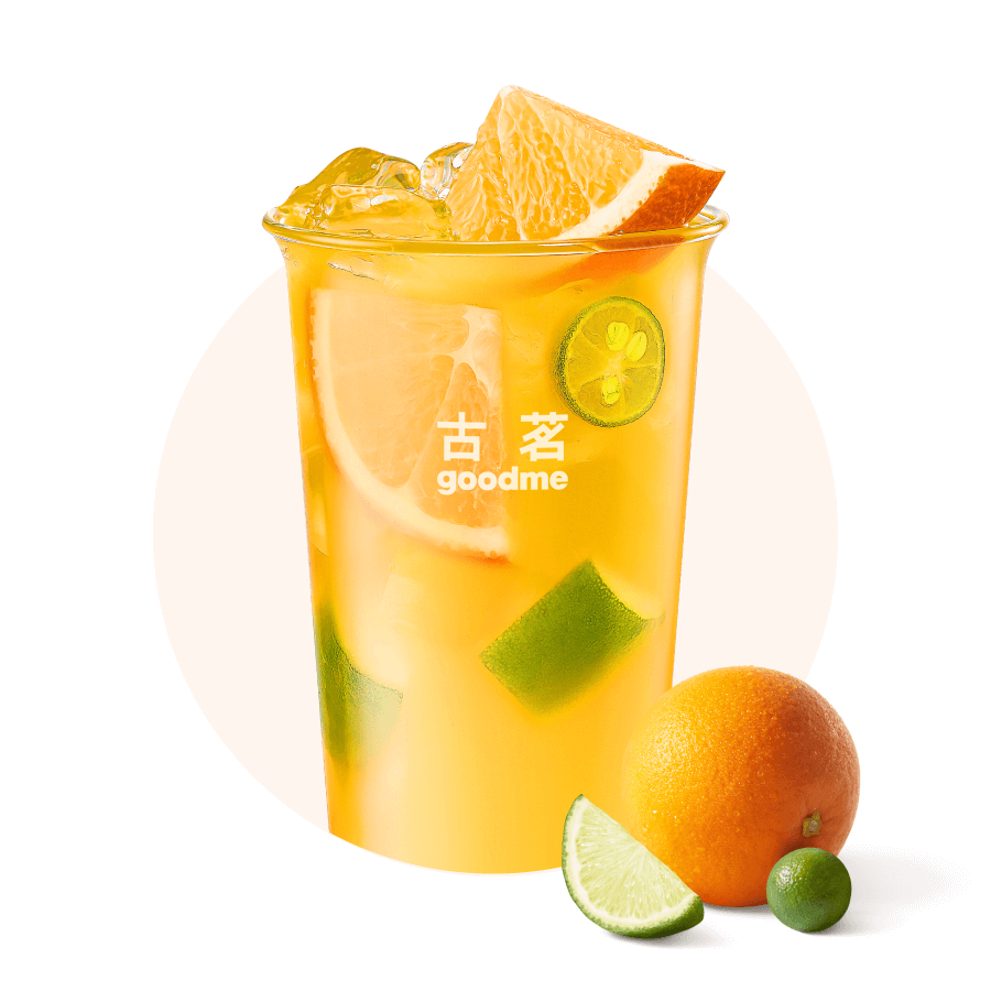 大块鲜橙茶