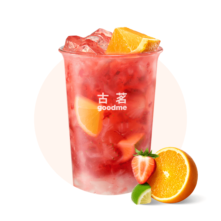 莓莓鲜橙茶