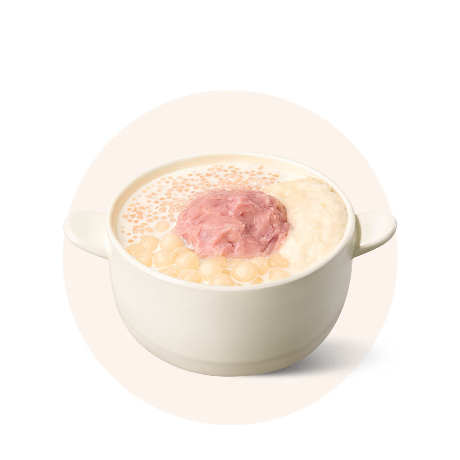 芋泥麻薯炖奶