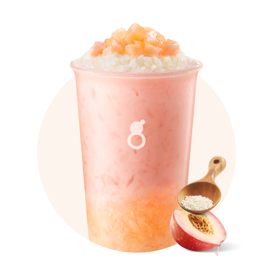 桃桃糯米酸奶